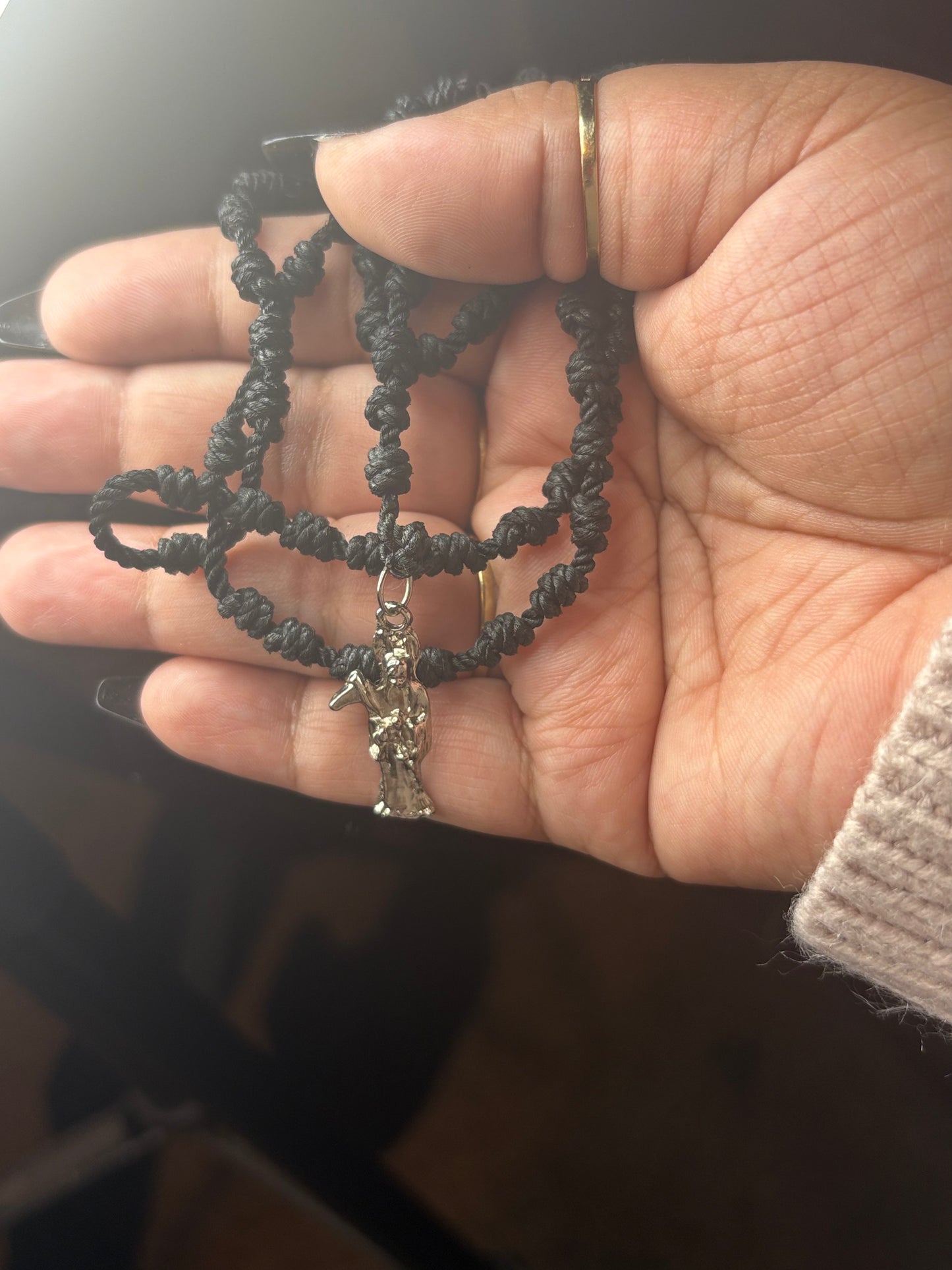 Santa Muerte Rosario (rope)