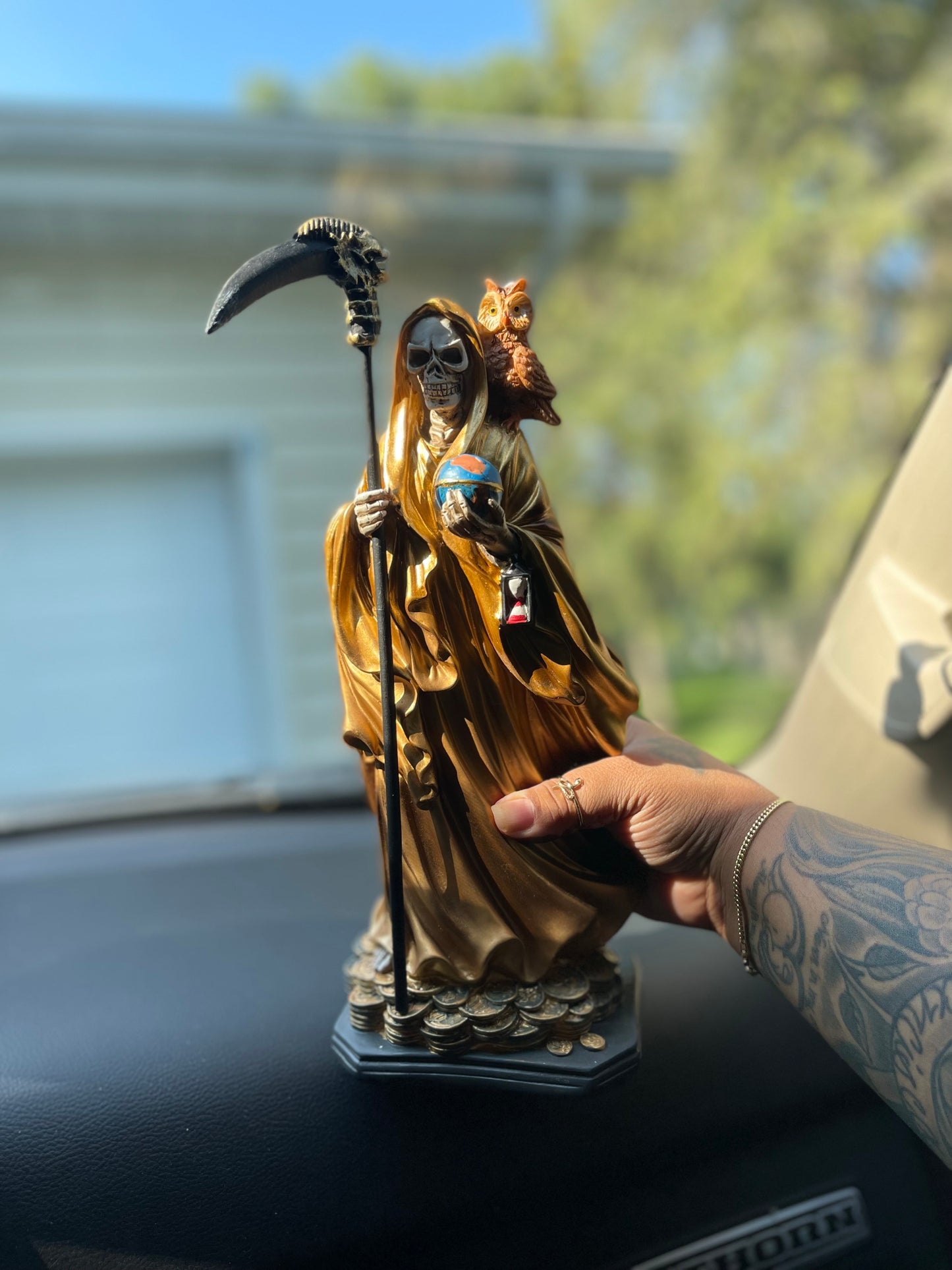 Santa Muerte Dorada (12in)