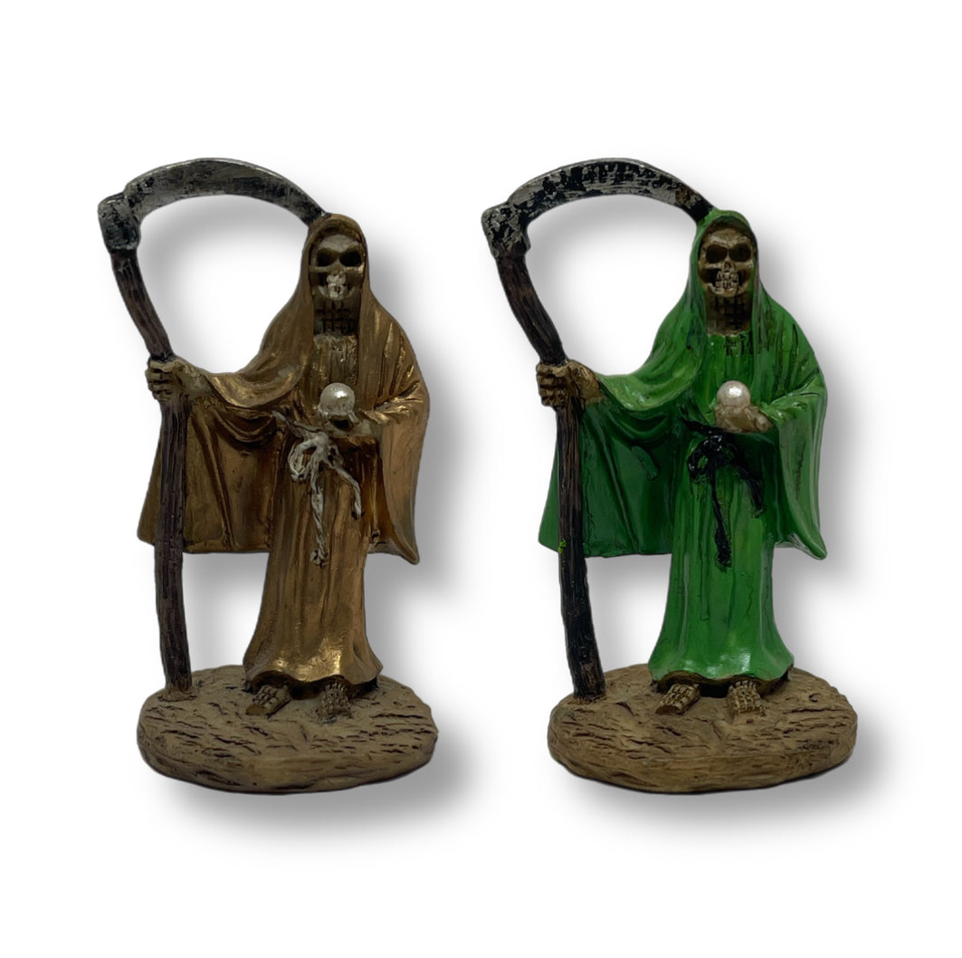 Santa Muerte with Guadaña/ Scythe (3in)