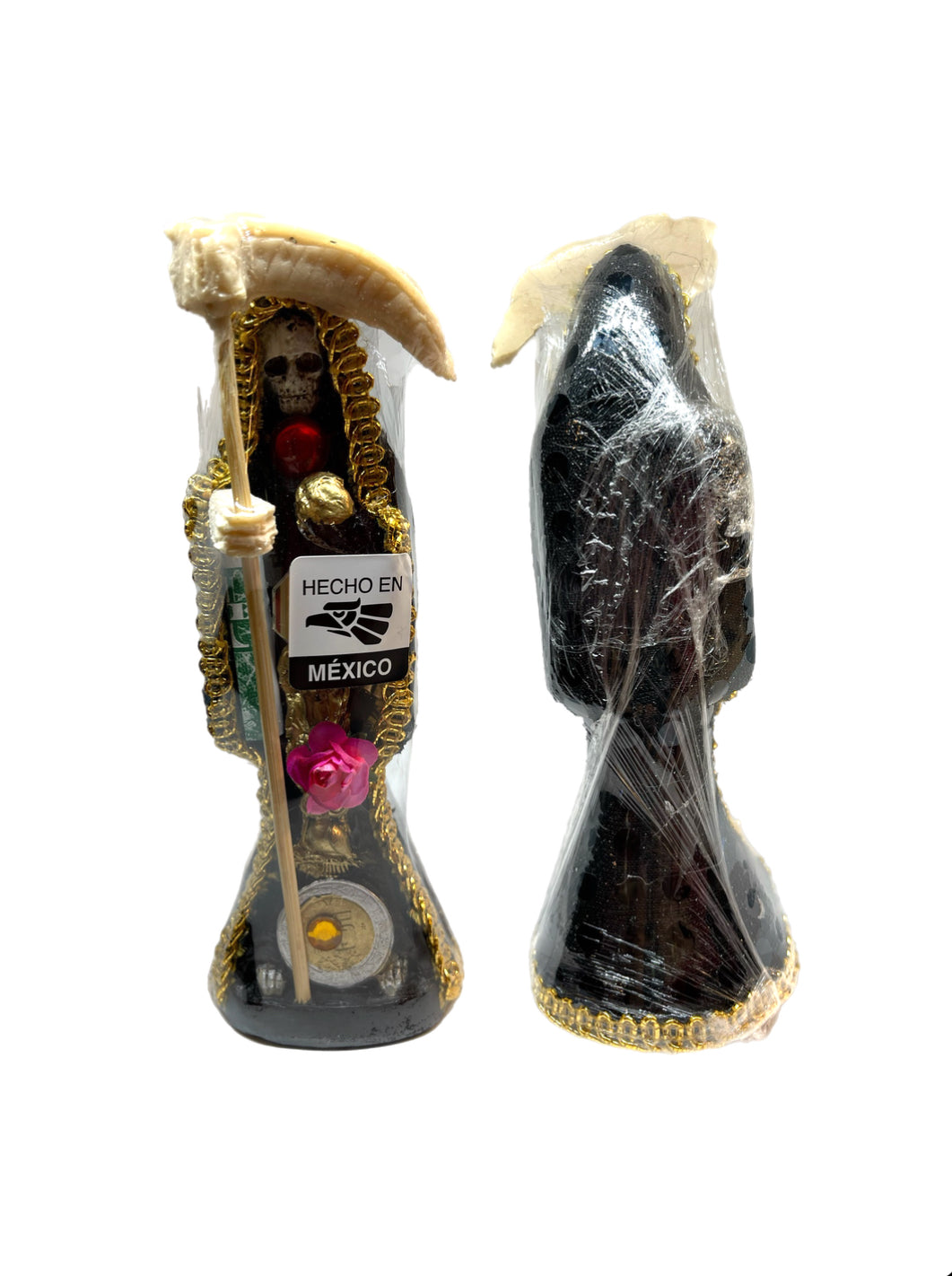 Santa Muerte Negra (6in)