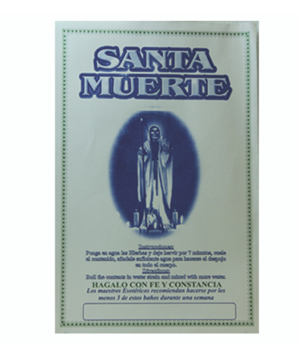 Santa Muerte Herb Bath/  Baño de Hierbas de la Santa Muerte