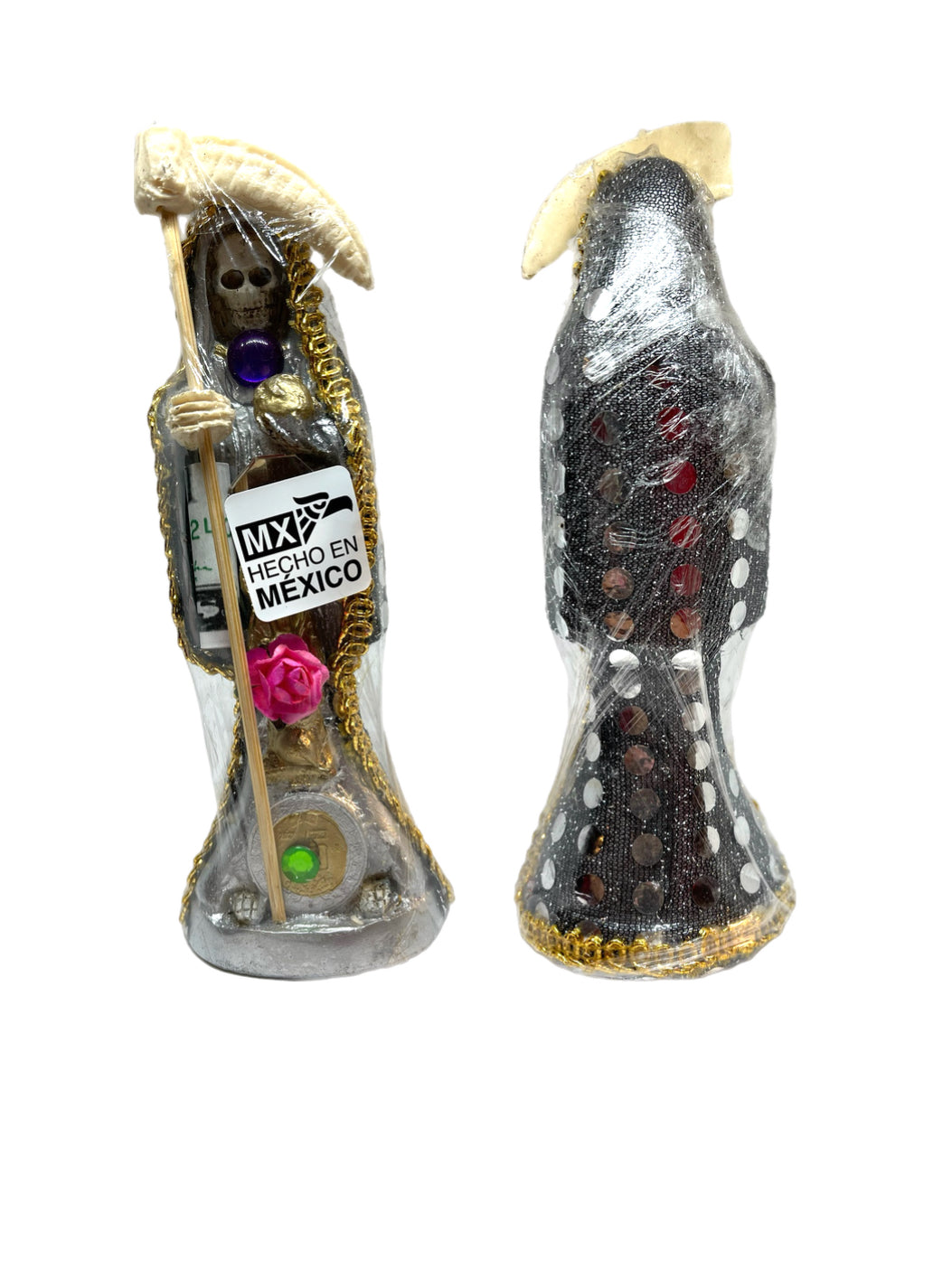 Santa Muerte Plata (6in)