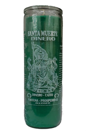 Candle Santa Muerte Dinero