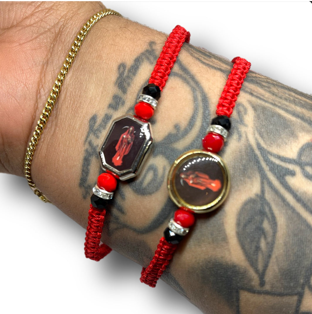 Pulseras Santa Muerte (Oval & Rectangle)